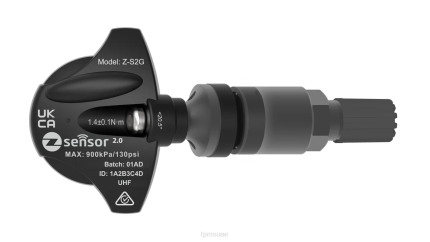هولدن OE استبدال مستشعر TPMS - OE p/n 95712232، 13598773 التكرار 433 ميجا هرتز اشارة TPMS في السيارة F4XB53 ساق الصمام المعدني - رمادي غامق